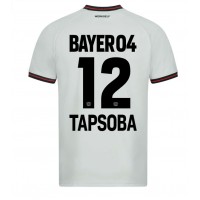 Billiga Bayer Leverkusen Edmond Tapsoba #12 Borta fotbollskläder 2023-24 Kortärmad